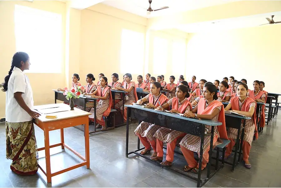 Modern classroom facility at Chandana College of Nursing
