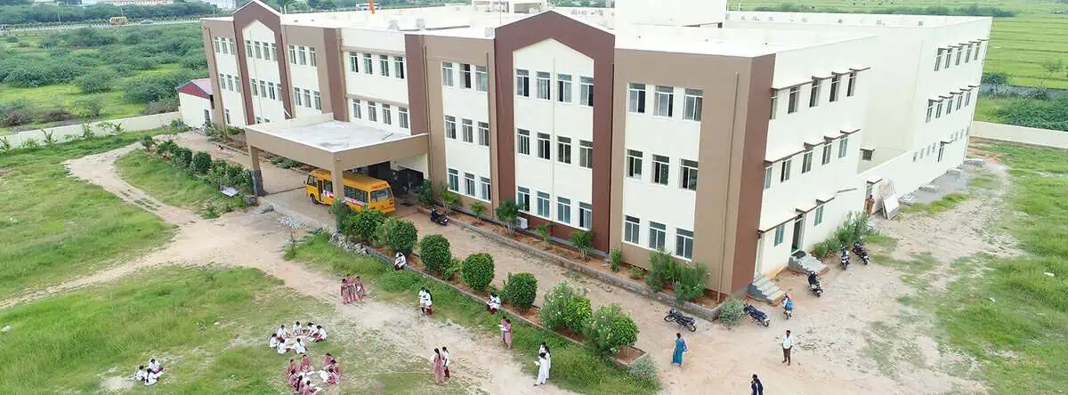 Main campus of Chandana College and School of Nursing, Suryapet Telangana